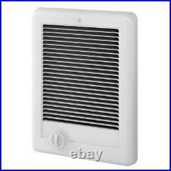 Cadet Electric Wall Heater 240V 2000W Forced Air with Thermostat White (250-Sq-Ft)