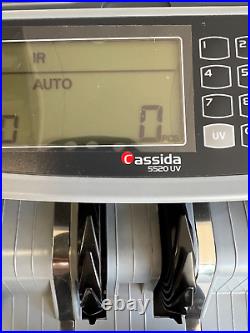 Cassida 5520 UV USA Money Counter with UV Counterfeit Detection