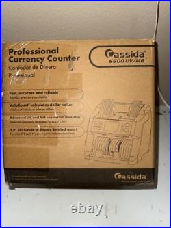 Cassida 6600 UV/MG USA Business Grade Money UV/MG/IR Counterfeit Detection