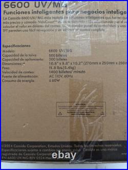 Cassida 6600 UV/MG USA Business Grade Money UV/MG/IR Counterfeit Detection