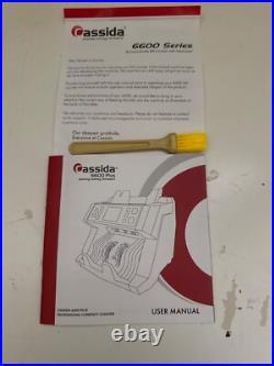 Cassida 6600 UV/MG USA Business Grade Money UV/MG/IR Counterfeit Detection