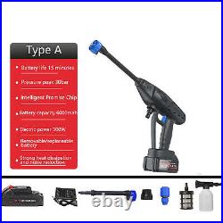 Cordless High Pressure Washer Portable Electric Power Washer Handheld