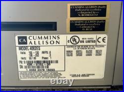 Cummins Allisons JetScan 4062ES Currency Bill Counter Machine 406-9102-00