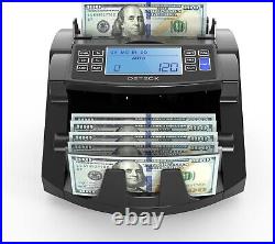 DETECK DT200 Money Counter Machine Bill Counter with UV MG IR Counter Detection