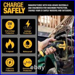 DEWALT Level-2 Portable EV Charger up to 16 Amps, 120-240V AC, 25 Ft. Cable