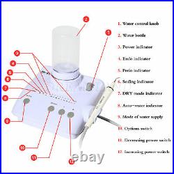 Dental Portable Ultrasonic Scaler With Bottles Piezoelectric fit Cavitron EMS AUS