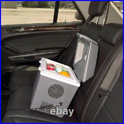 Durable Insulated Electric Cooler with Warming & Cooling 9.8 Qt for Road Trips