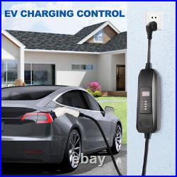 EV Charger 16A Electric Car Portable Charging Cable NEMA6-20 EVSE 110V-220V USA