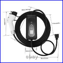 EV Charger 16A Electric Car Portable Charging Cable NEMA6-20 EVSE 110V-220V USA