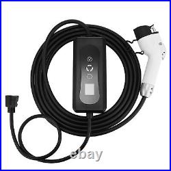 EV Charger 16A Electric Car Portable Charging Cable NEMA6-20 EVSE 110V-220V USA