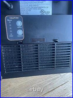 EdenPURE GEN3 900 Watt Quartz Infrared Portable Heater NO Remote Control A3729