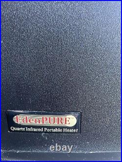 EdenPURE GEN3 900 Watt Quartz Infrared Portable Heater NO Remote Control A3729