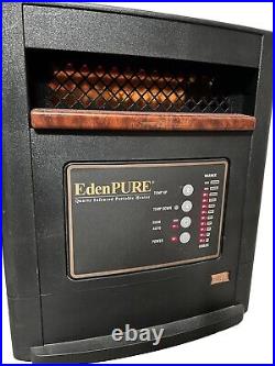 EdenPURE USA1000 Quartz Infrared Portable Heater TESTED/WORKS No Remote