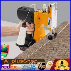 Electric Bag Stitching Closer Portable Wireless Sack Seal Sewing Machine Kit USA