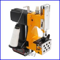 Electric Bag Stitching Closer Portable Wireless Sack Seal Sewing Machine Kit USA