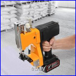 Electric Bag Stitching Closer Portable Wireless Sack Seal Sewing Machine Kit USA