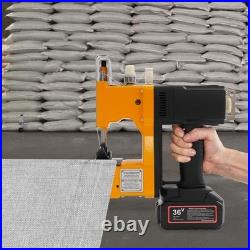 Electric Bag Stitching Closer Portable Wireless Sack Seal Sewing Machine Kit USA