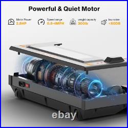Electric Folding Treadmill Portable Running Walking Machine for Home Office USA