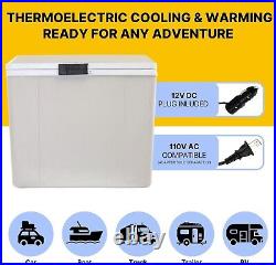 Electric Portable Cooler Plug in 12V Car Cooler/Warmer 29 qt 27 L, No Ice The