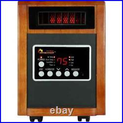 Elite Series 1500-Watt Dual Heating System Infrared Portable Heater with Built-I