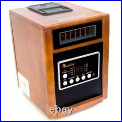 Elite Series 1500-Watt Dual Heating System Infrared Portable Heater with Built-I