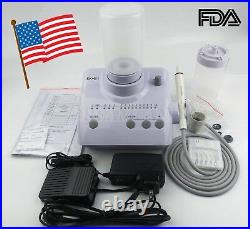 FDA&CE Dental Portable Ultrasonic Piezo Scaler 2Bottles fit Cavitron EMS USA