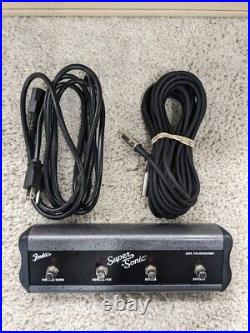 Fender Super-Sonic 22 Vintage Blonde Re-Issue Combo Tube Guitar Amplifier Demo