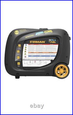 Firman Inverter Generator 3200W Running / 4000W Peak. Dual Fuel