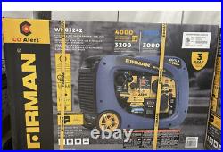 Firman Inverter Generator 3200W Running / 4000W Peak. Dual Fuel