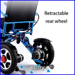 Folding Electric Power Wheelchair Lightweight Portable Wheel Chair Motorized USA