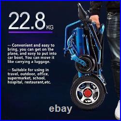 Folding Electric Power Wheelchair Lightweight Portable Wheel Chair Motorized USA