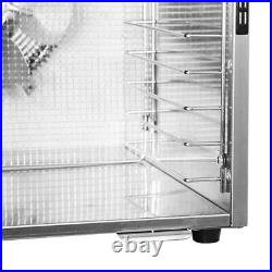 Food Dehydrator Machine 10 Trays 400W Fruit Meat Jerky Dryer Stainless Steel U. S