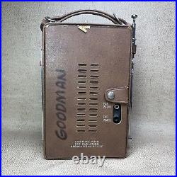 GE AM/FM 15 Transistor Radio 1965 GENERAL ELECTRIC Portable P975E Works (Video)