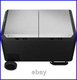 GE Profile PRV03ATTBB 75L Dual Zone Cooler Freezer AC/DC USB LED Portable NEW
