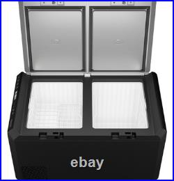 GE Profile PRV03ATTBB 75L Dual Zone Cooler Freezer AC/DC USB LED Portable NEW