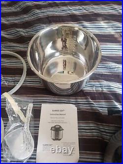 GW22606 GoWISE 8 QUART electric programmable stainless pressure cooker unused