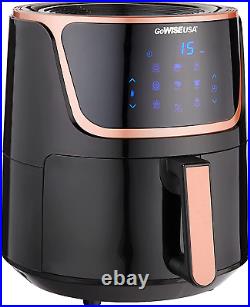 GW22955 7-Quart Electric Air Fryer with Dehydrator & 3 Stackable Racks, Digital