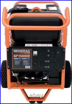 Generac 22,500-W Quiet Portable Gas Powered Generator with Electric Start, Home RV