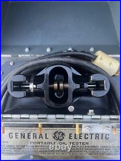 General Electric 9T11Y8450 GE Portable Oil Tester USAF Surplus