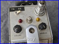 General Electric GE Progress Line Portable 2-Way Radio withTransistorized Receiver