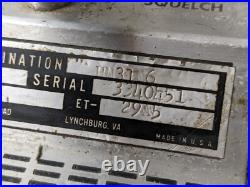 General Electric GE Progress Line Portable 2-Way Radio withTransistorized Receiver