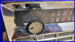 General Electric P-865b Large Am/fm Transistor Radio Tested Works