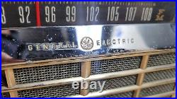 General Electric P-865b Large Am/fm Transistor Radio Tested Works