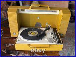 General Electric Wildcat Diamond Stylus Portable Player Turntable WORKING