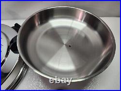 HEALTH CRAFT USA K7273 LIQUID CORE ELECTRIC SKILLET Frying Pan (MINT Condition)