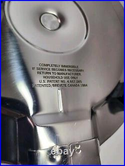 HEALTH CRAFT USA K7273 LIQUID CORE ELECTRIC SKILLET Frying Pan (MINT Condition)