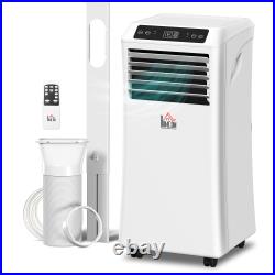 HOMCOM Portable Air Conditioner with 4 Modes, Coverage
