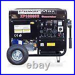 Hurricane Ready DuroMax 10000E 18hp Portable Gas Electric Start Generator