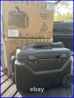 ICYBREEZE Portable Air Conditioner & Cooler Platinum Pro COLOR BLACK brand new