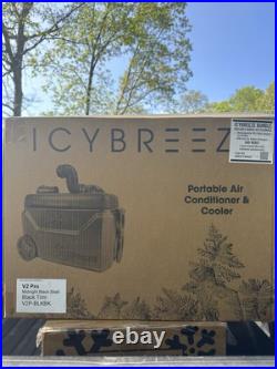 ICYBREEZE Portable Air Conditioner & Cooler Platinum Pro COLOR BLACK brand new